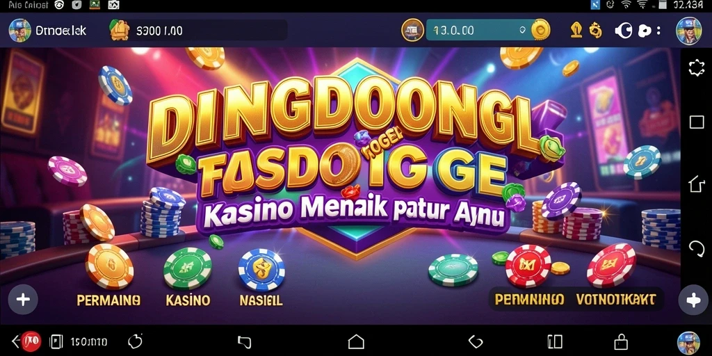 Tampilan gameplay DINGDONGTOGEL yang menarik dan interaktif.
