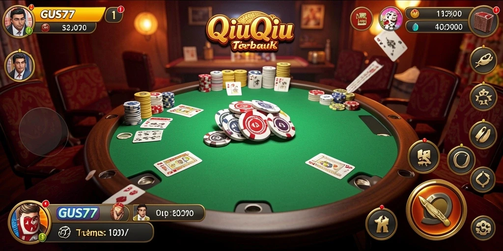 Gambar gameplay QiuQiu yang menarik di GUS77.