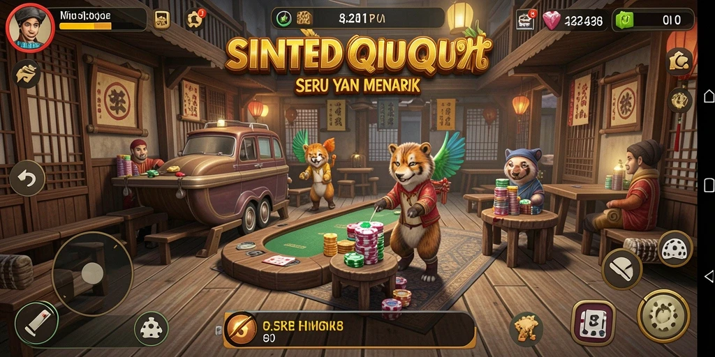 Tampilan gameplay SINTE4D yang mengasyikkan dengan grafis yang menarik.