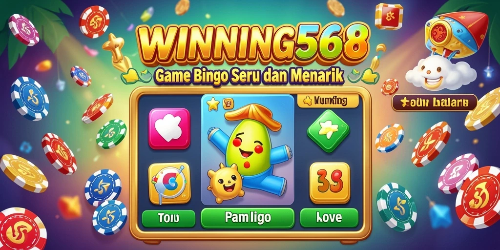 Tampilan gameplay seru dari WINNING568 di dalam permainan Bingo.